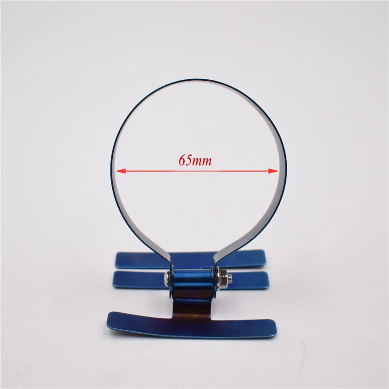 65 мм из нержавеющей стали жареный синий гоночный автомобиль датчик Bracker