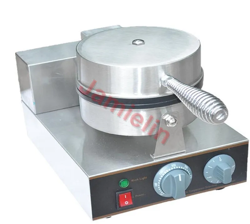 Jamielin электрически нагреваемая одноконцевая вафельная печь для сыра