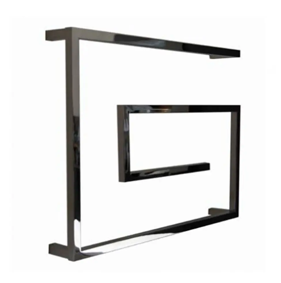 Дизайнерский держатель для полотенец с подогревом 4 квадратных бара