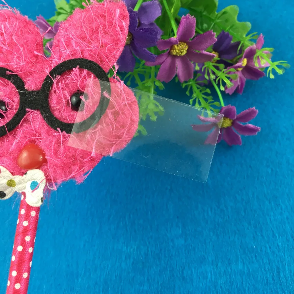 600 шт./лот наклейки этикетки ectangular ПВХ прозрачные пустые 5*2 5 см принимаем