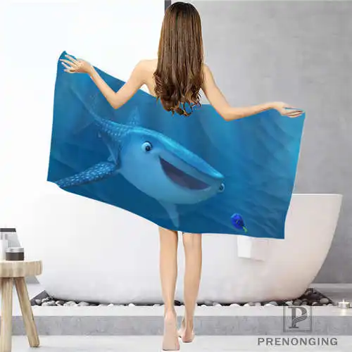 Face or Bath Towel На заказ finding_nemo(1) тряпка для ванной комнаты полотенце s полотенце для лица/банное полотенце для душа Размер s 33x74 см/72x143 см#18-12-16-01-19 - Цвет: Face or Bath Towel