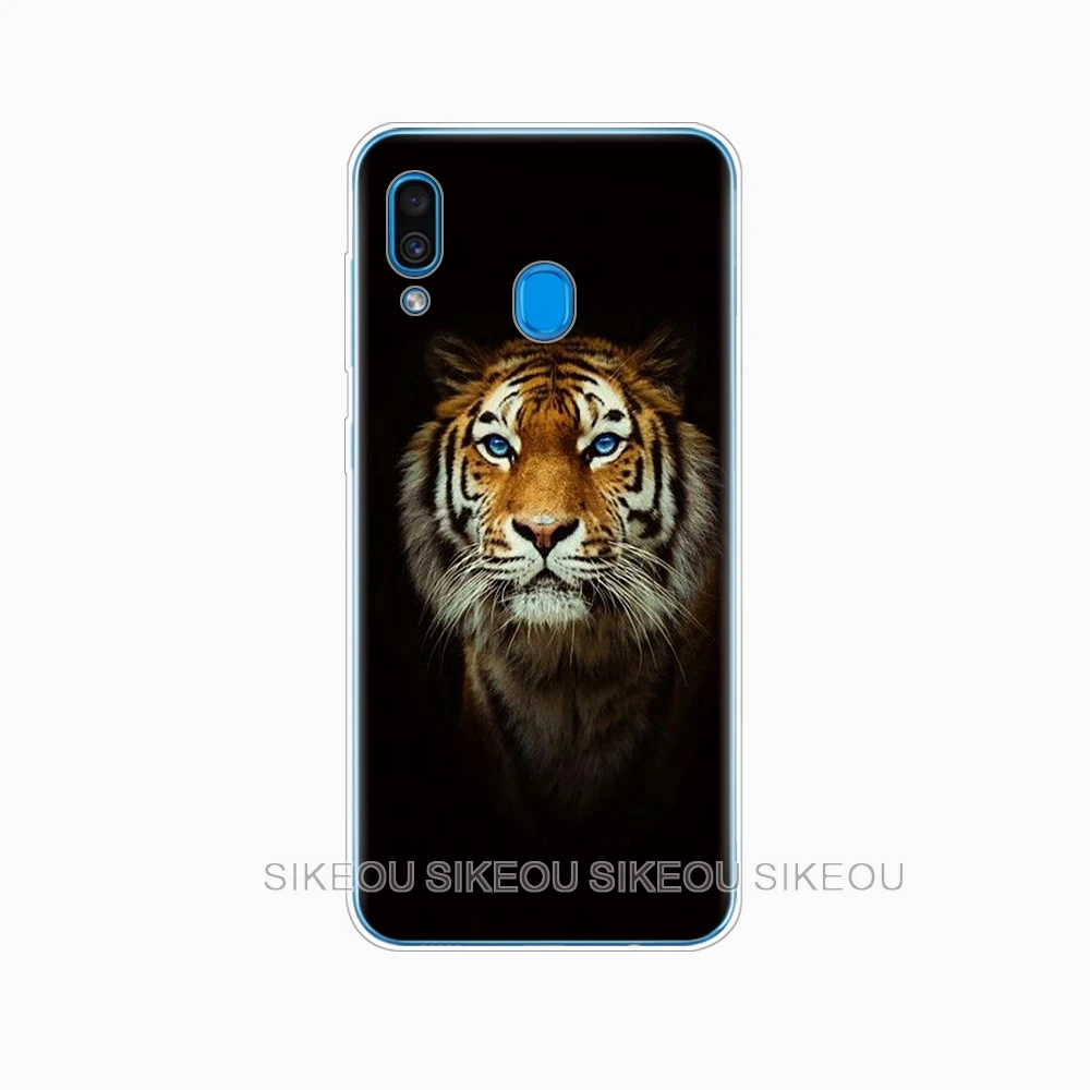 10118 Силиконовый чехол для Samsung Galaxy A50 A10 A30 A30S A40 A70 A 50 бампер для телефона Волк тигр лев леопард медведь - Цвет: 10118