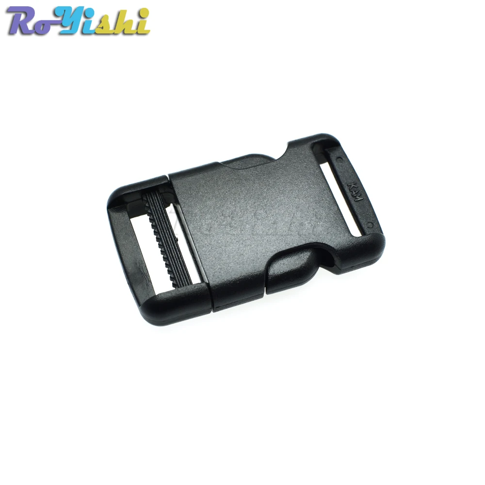 Пластиковая одинарная Регулируемая круглая пряжка 3/4 дюйма для тактических