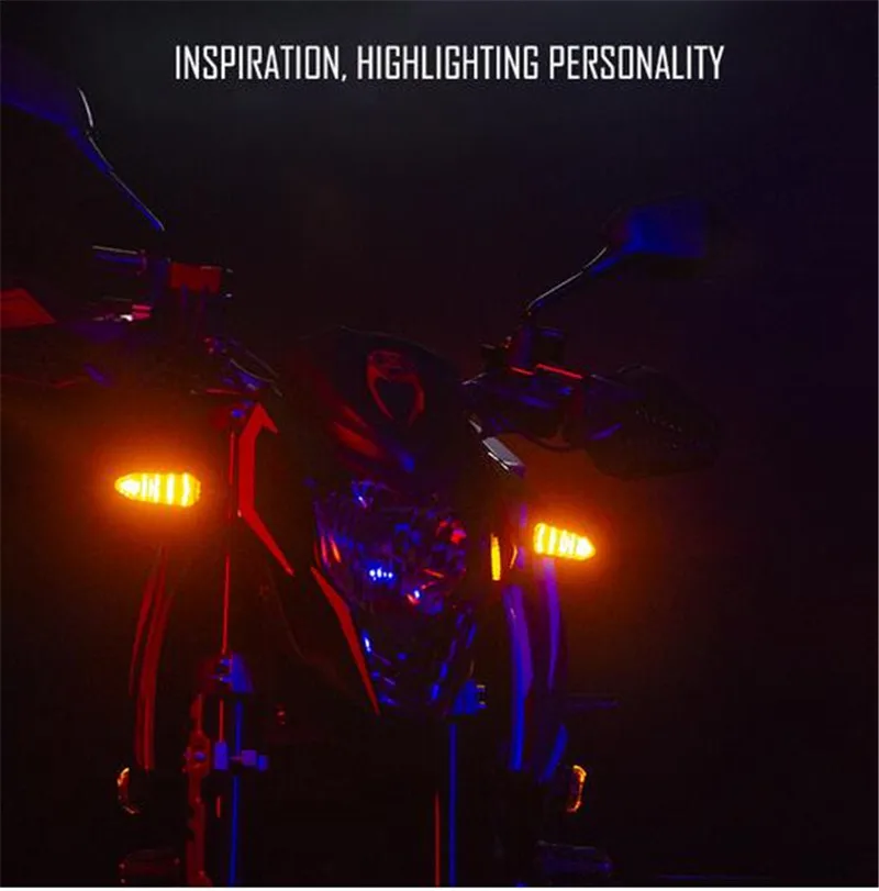 Светодиодный указатель поворота для мотоцикла SPIRIT BEAST желтая лампа левый и