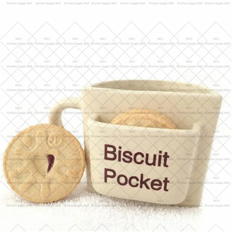 Керамика Бисквит Карман Кружка 1 шт. десерт печенье кружка кофе с молоком чайная