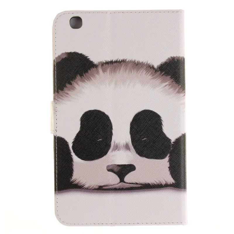 Чехол-книжка из искусственной кожи с милым рисунком панды для Samsung Galaxy Tab 3 8 0 T310 T311
