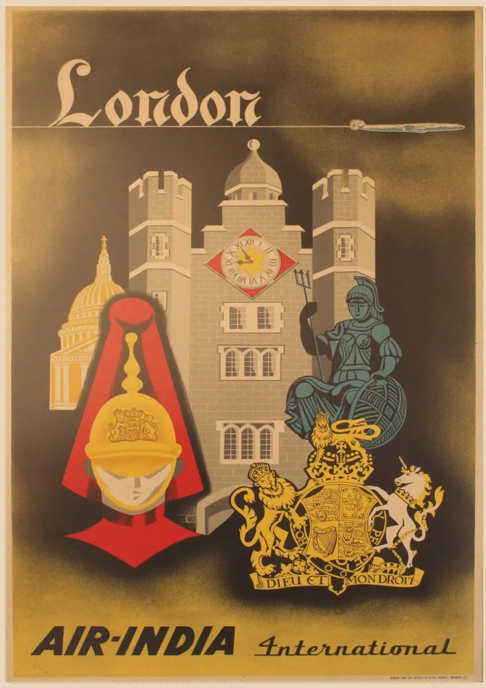 Винтажные настенные постеры из крафт-бумаги для путешествий на Кубу Гавана