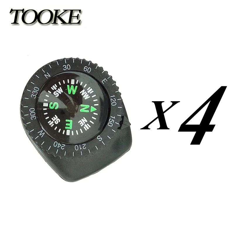 4PCS Дайвинг Подводный подводный Северный микро прикрепляемый компас - Цвет: 4PCS