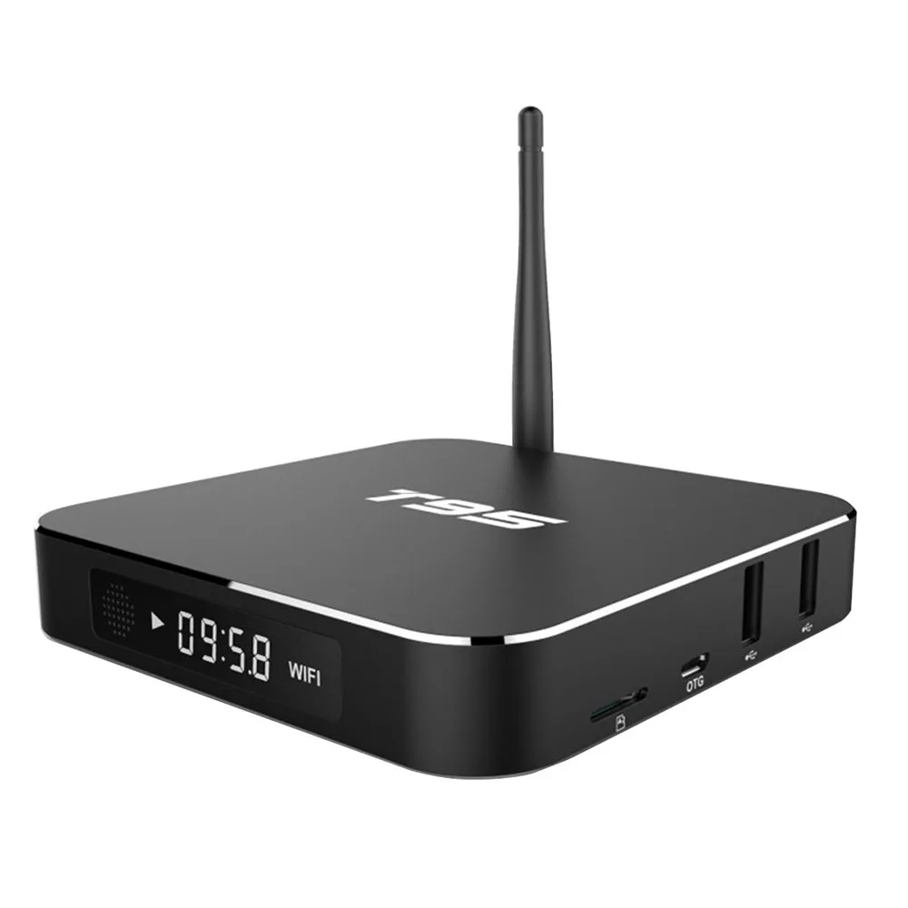 Aickar Оригинальный S905 T95 Quad Core Smart Android TV Box 1/8 ГБ КОДИ XBMC 5.1 HDMI 4 К WI-FI Высокое качество |