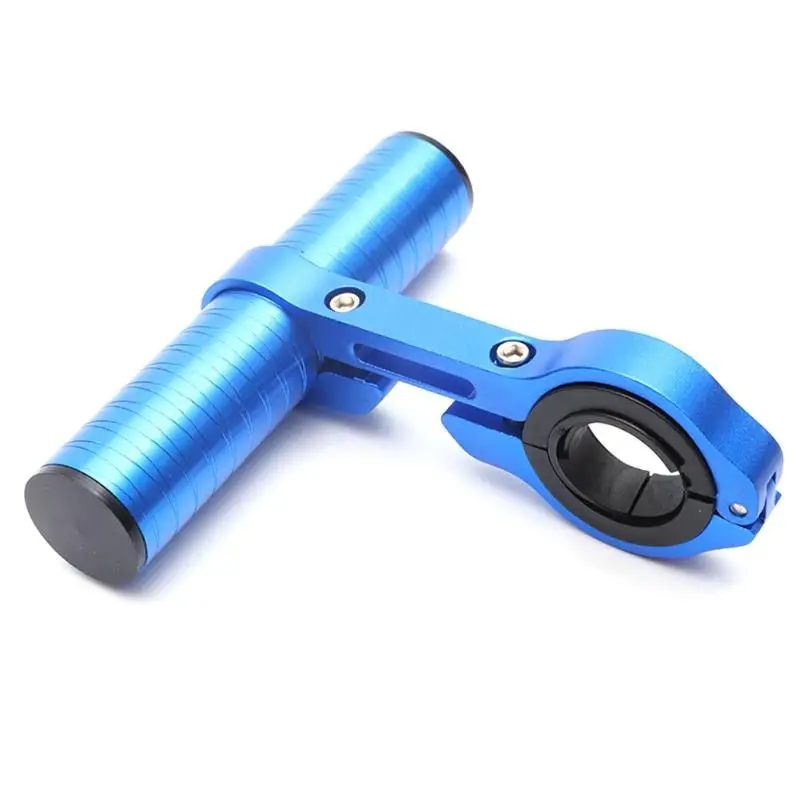 10cm Blue 10 см/20 см, держатель для велосипеда MTB, Удлинительный держатель для велосипеда, держатель для ручки из алюминиевого сплава, аксессуары для велоспорта - Цвет: 10cm Blue
