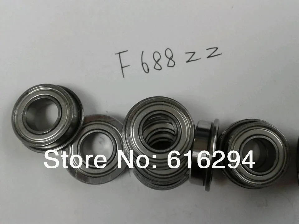 Высокое качество F688ZZ F688-2Z фланцевые шарикоподшипники 8*16*5 мм-бесплатная доставка