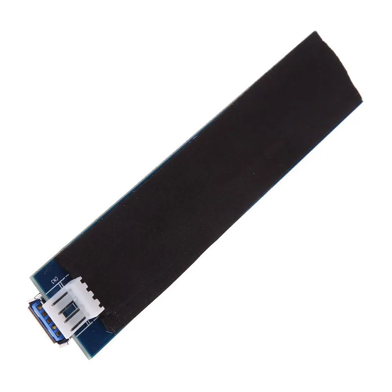 En Labs Низкопрофильная майнинговая плата PCIe 1 16x PCI Express Удлинительный адаптер USB 3 0 e
