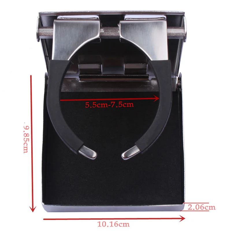 JX-LCLYL Нержавеющая сталь складной держатель для напитков Регулируемый лодки