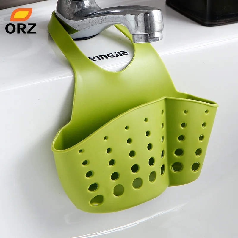 ORZ корзина для хранения кухонной раковины держатель губки ванной мыло висячая
