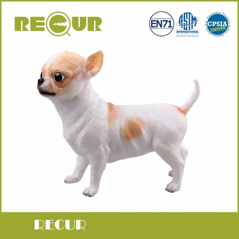 Повториться Игрушечные лошадки Лидер продаж собаки чихуахуа питомец Нежный модель ручная роспись мягкого