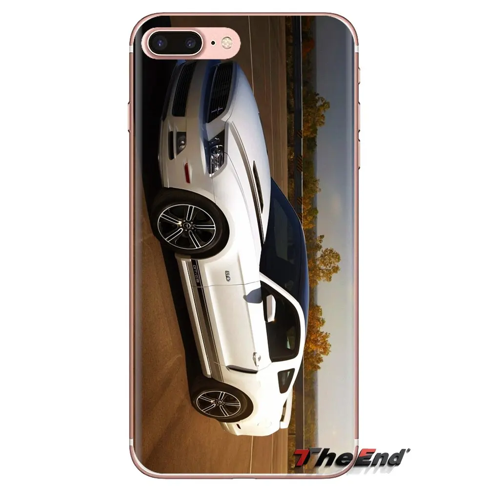 Ford GT Mustang Supre Car For Xiaomi Redmi 4A S2 Note 3 3S 4 4X 5 Plus 6 7 6A Pro Pocophone F1 Soft Transparent Shell Covers |