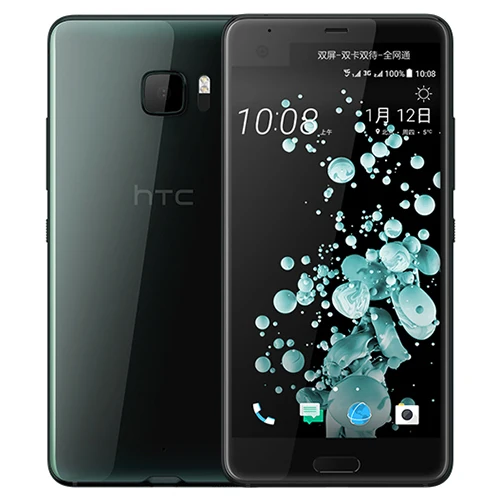 Htc U Ultra мобильный телефон 5," 2 K экран 2560X1440 Qualcomm Snapdragon 821 отпечаток пальца 4 Гб ram 64 ГБ rom NFC Android-смартфон - Цвет: Black