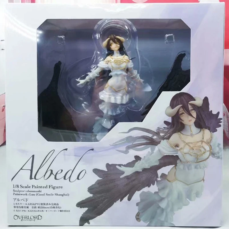 25 см albedo сексуальная фигурка героя из японского аниме ПВХ Фигурки для взрослых игрушки Аниме Фигурки игрушки для детей Рождество