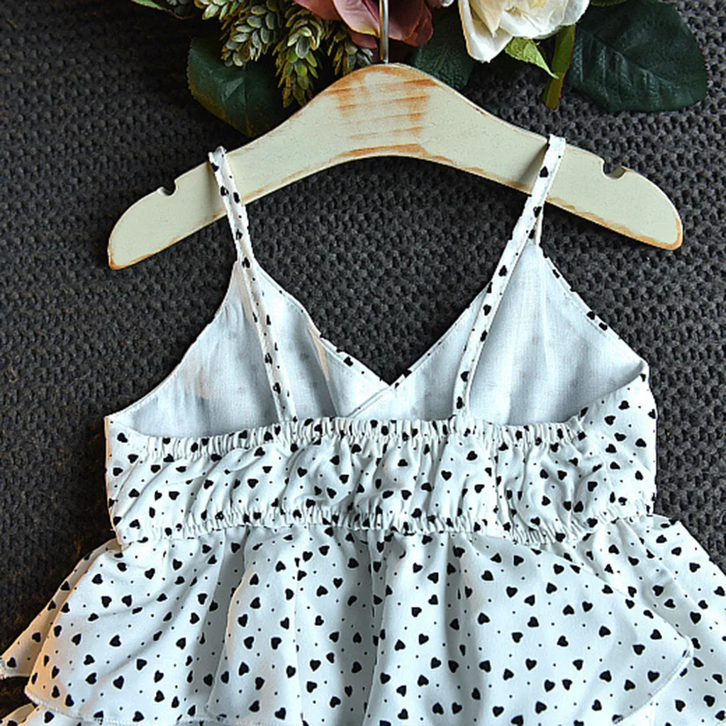 Летняя детская одежда для маленьких девочек Одежда праздничное платье принцессы