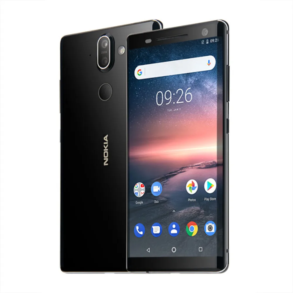 NOKIA 8 Sirocco 6 ГБ Оперативная память 128 Встроенная Snapdragon 835 2 36 ГГц Восьмиядерный 5