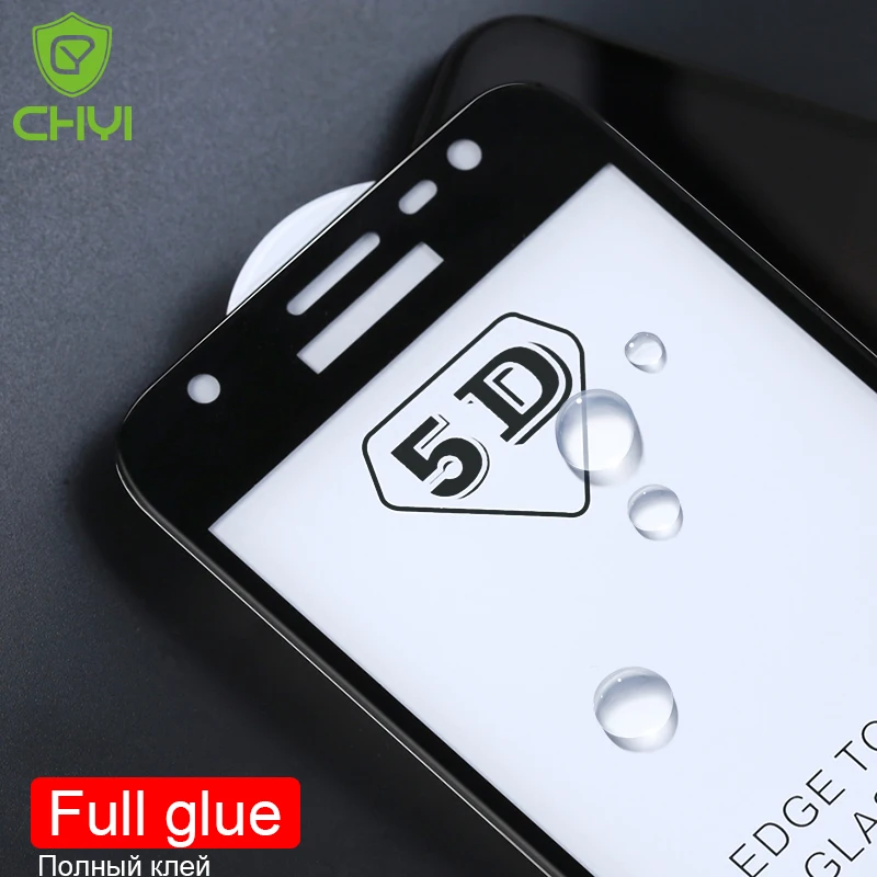 CHYI полностью проклеенное 5D изогнутое стекло для samsung galaxy j3 Pro 2017 защита экрана