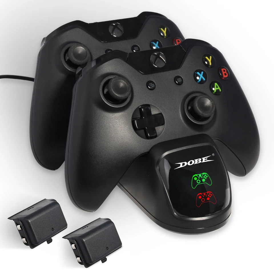 Зарядное устройство для контроллера Xbox One/Xbox One S/Xbox X зарядная станция двух