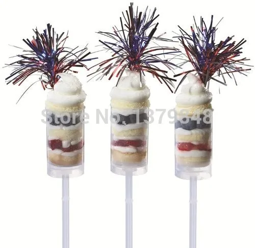 

20 Pcs Kids pops in push up pop container Cake pop Candy Push up Children Gift for Christmas Decorations