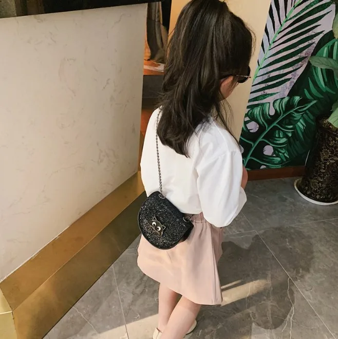 Новинка одежда для малышей девочек из искусственной кожи Курьерские сумки