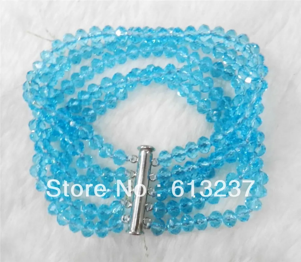 Бесплатная доставка новинка 2015 модные самодельные ювелирные изделия 8 рядов