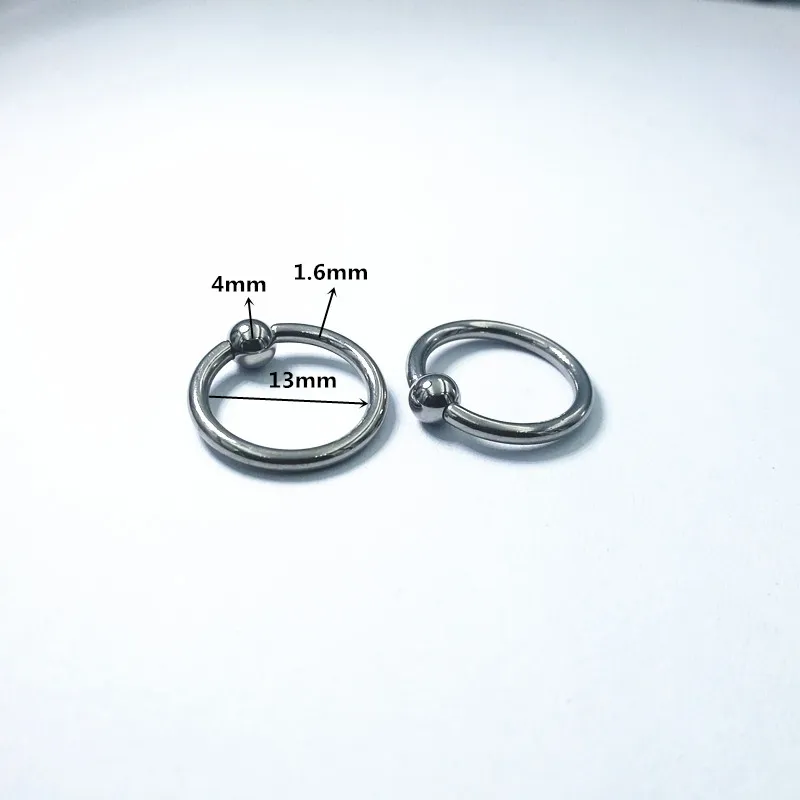 Titanium G23 Labret Piercing Hoop BCR Nose Ring Ear Tragus | Украшения и аксессуары