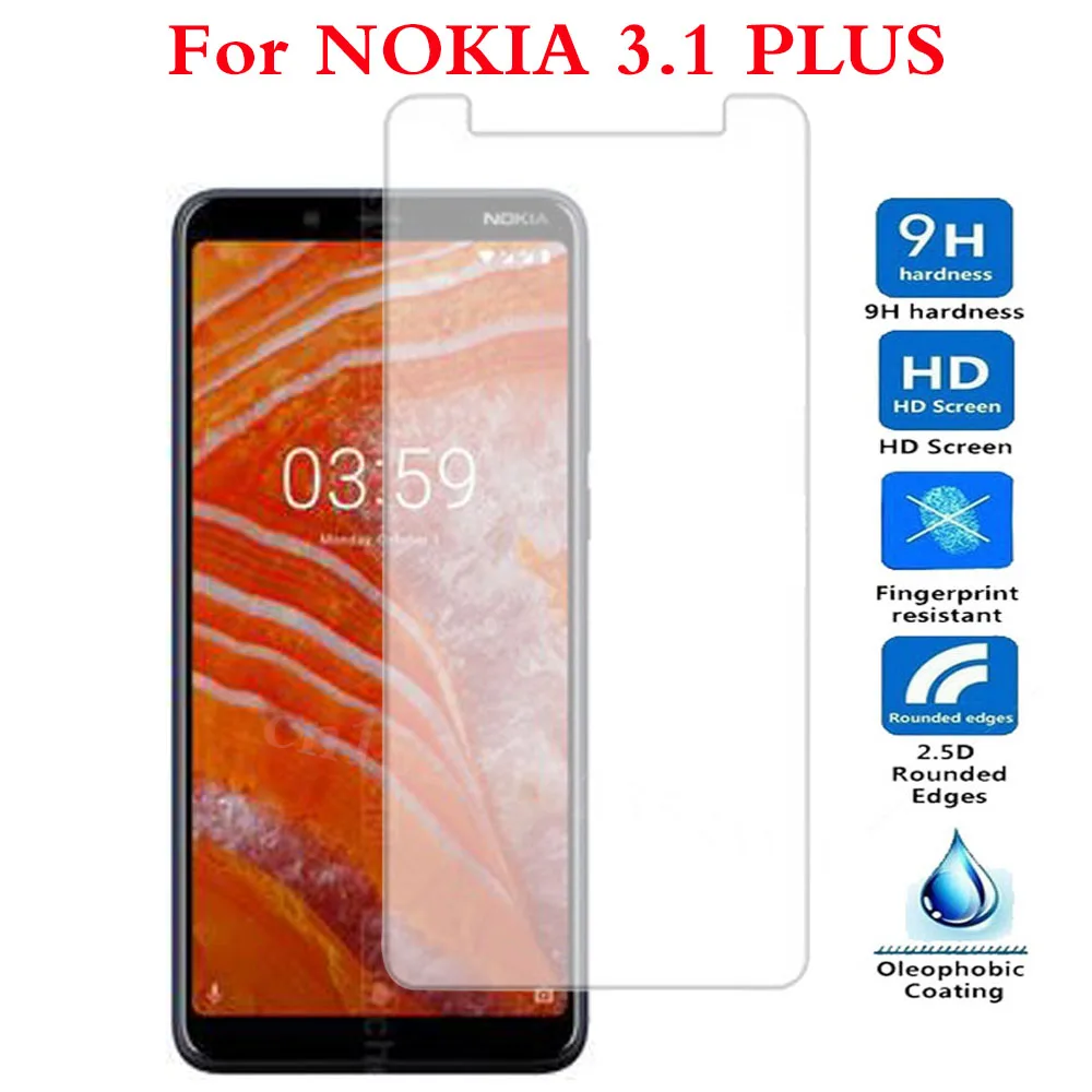 Закаленное стекло для Nokia 7 3 1 5 plus X5 6 2 второго поколения защитная пленка экрана
