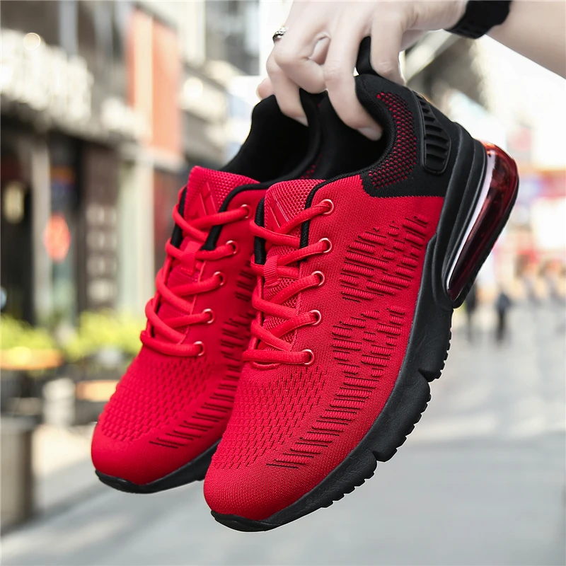 Сетчатые кроссовки мужские летние дышащие уличная спортивная обувь весенние