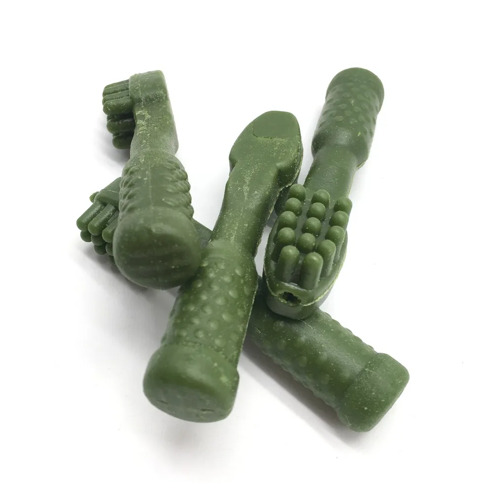 Игрушечные товары для собак жевательные игрушки зубная щетка из воловьей кожи