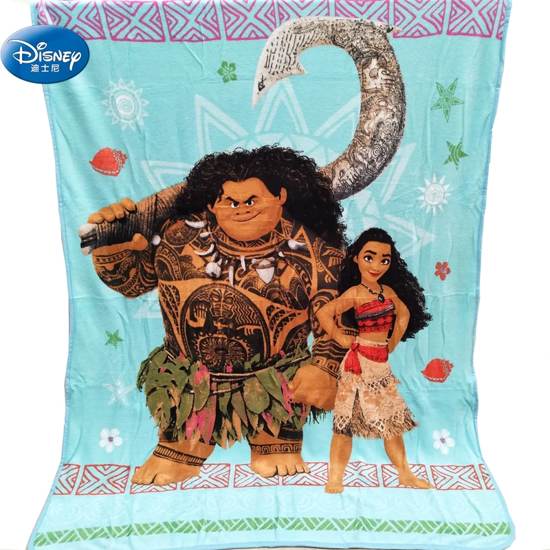 Disney мультфильм Моана и Мауи плюшевое одеяло бросок 46x60 дюймов для детей на