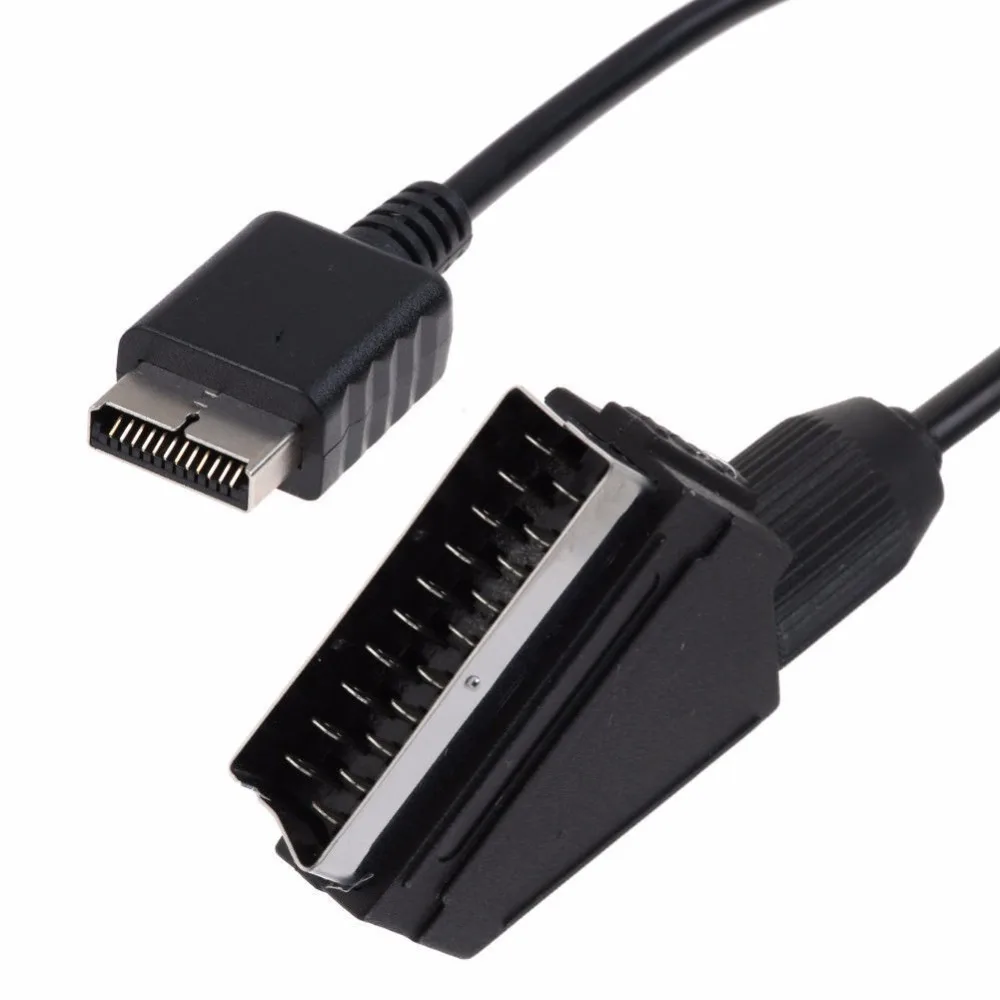 Кабель 1 8 м Scart для PlayStation 2 3 PsOne S-limline PS1 PS2 PS3 RGB | Электроника