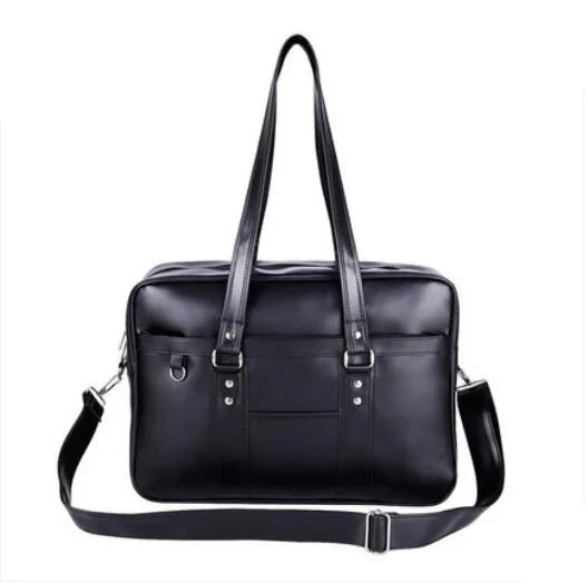 Высокое качество Q унисекс с рисунком из аниме Япония Студент ПУ Униформа сумка