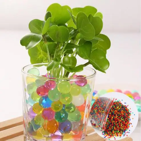 Водяные бусины в форме жемчуга Хрустальная почва растущие шарики лампочки