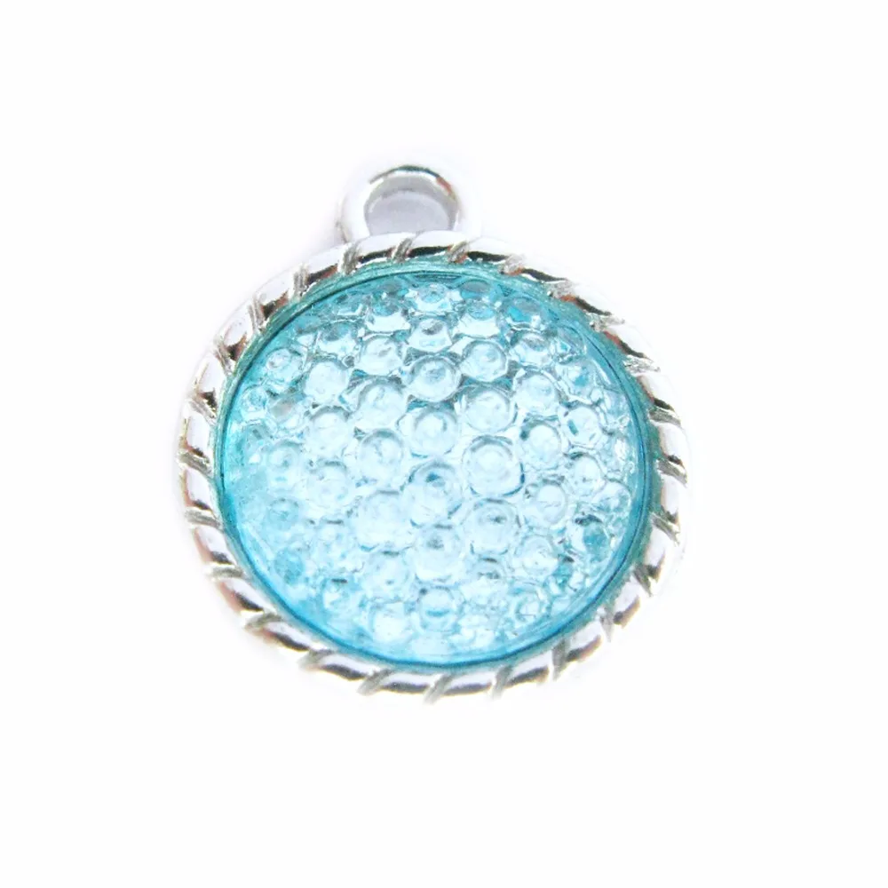 Смешанные стили камень по месяцу рождения 15*18 мм Висячие Подвески очаровательные