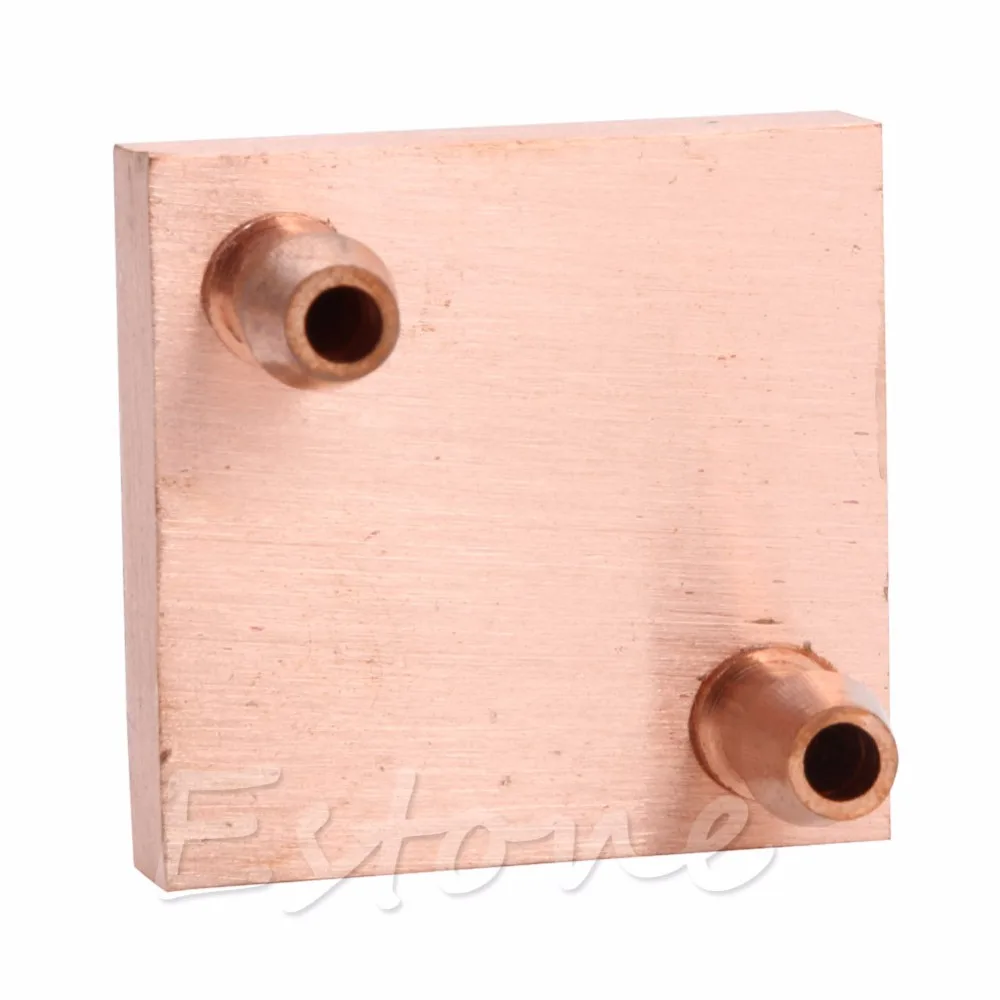 Медный радиатор охлаждаемый блок водяного охлаждения для GPU CPU Радиатор