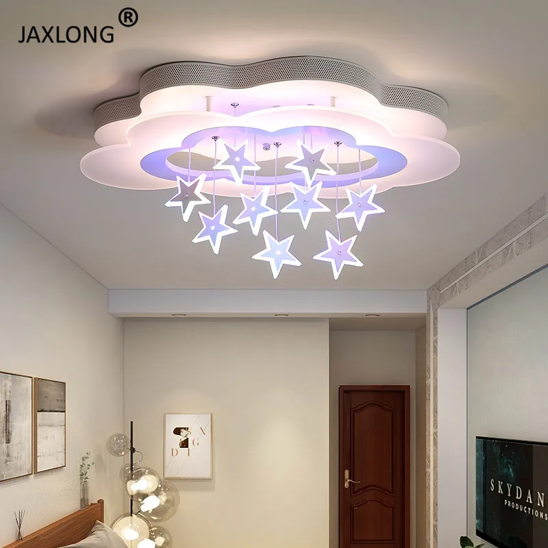Modern LED Lighting Light Fixture Kids Room Creative Personality Clouds Ceiling Lamp Living Bedroom Home Lights | Лампы и освещение