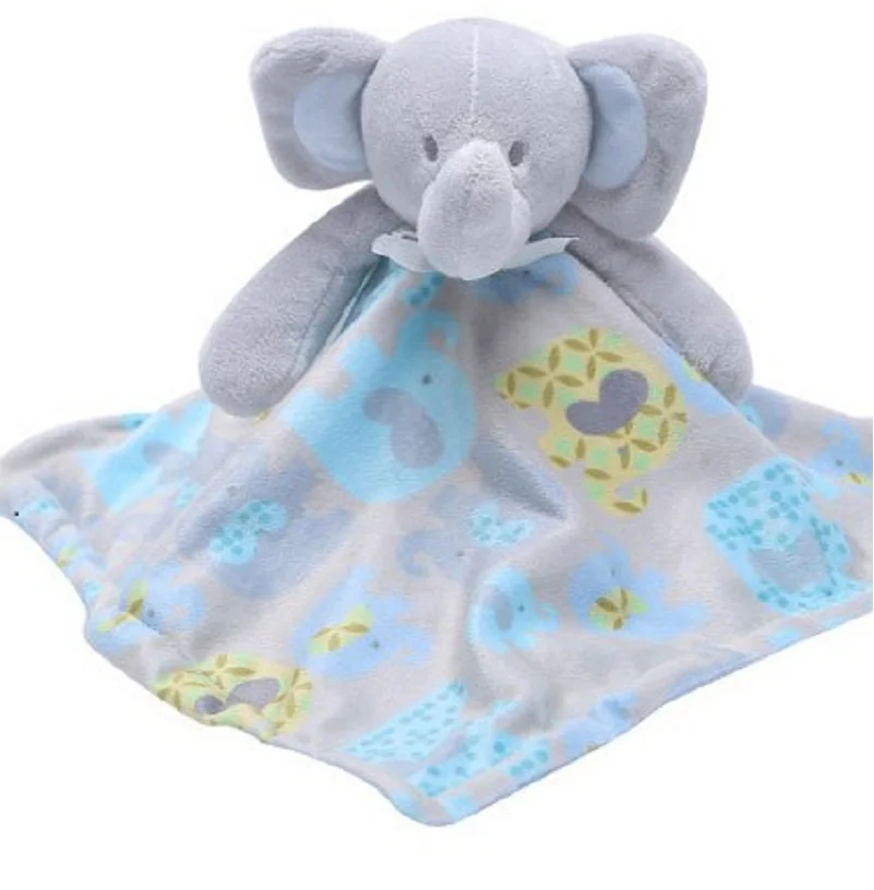 All Blue 20 Baby Comforter Reassure Towel Newborn Mouth Bite Placating Doll 0-1 Year Old Plush Toy Sleep Test Only Not For Sale. |