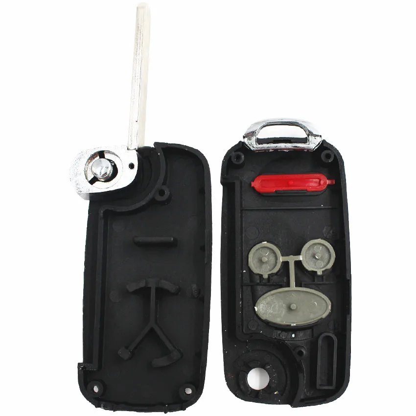 2 + 1 кнопки модифицированный складной флип чехол для ключа Honda Accord Civic CR V Element Pilot 3