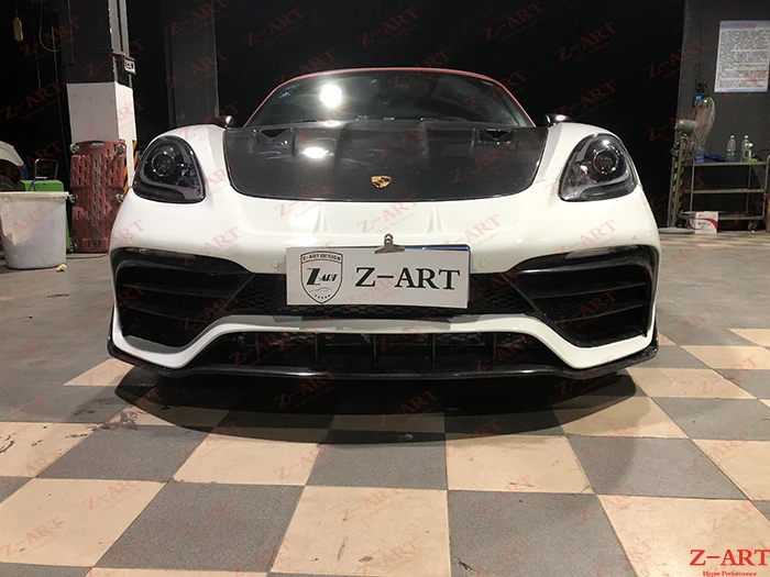 Оригинальный Z ART тюнинг пакет для Porsche 718 Boxter Cayman из циркониевого 2016 2019 углеродное