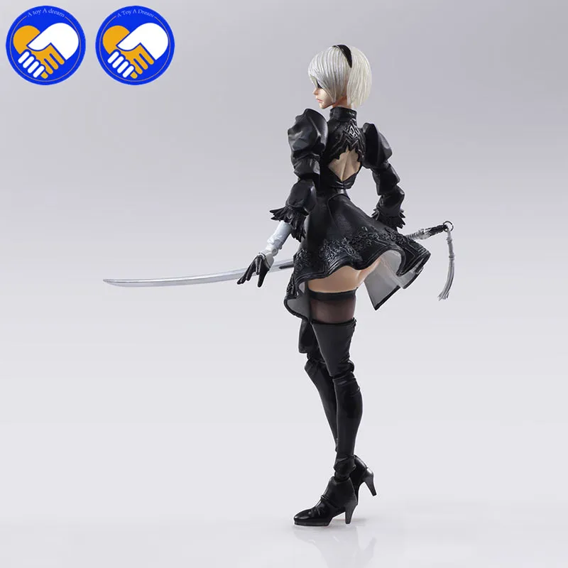 10-15 см NieR Automata jorha № 2 Тип B 2B Боевая фигурка ПВХ игрушки коллекция кукла аниме мультфильм модель рождественские подарки