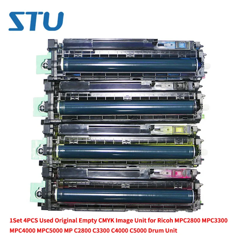 Оригинальный пустой блок изображений CMYK для Ricoh MPC2800 MPC3300 MPC4000 MPC5000 MP C2800 C3300 C4000 C5000 1