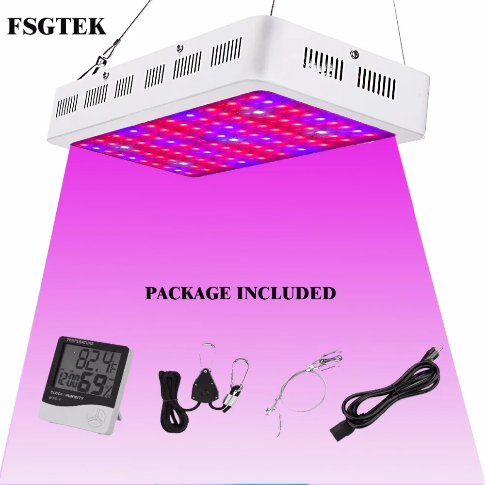 Полный спектр 1000W LED Grow Light для комнатных теплиц Tent растения Led Light|Промышленные