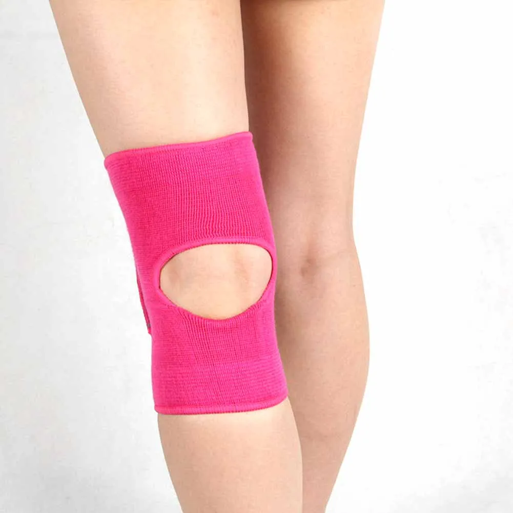Professional Cotton Children Dance Knee Pads Yoga Sports Volleyball Fall Knees Thickening Warm Kneepad 3 Colors for Choice |