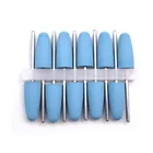20 шт.лот полировщик для зубов силиконовая резина полировочные сверла для полости рта Интимная Смола основание скрытые зубные протезы полировочные сверла 610 #