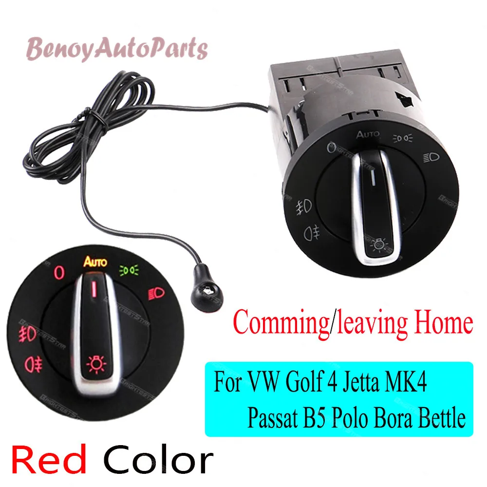 Автоматический головной светильник переключатель модуль датчика для VW Golf Jetta MK4