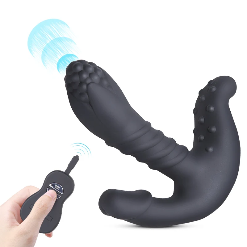 Беспроводной массажер простаты с дистанционным управлением унисекс Анальные
